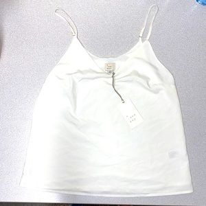 Off-White spaghetti strap blouse